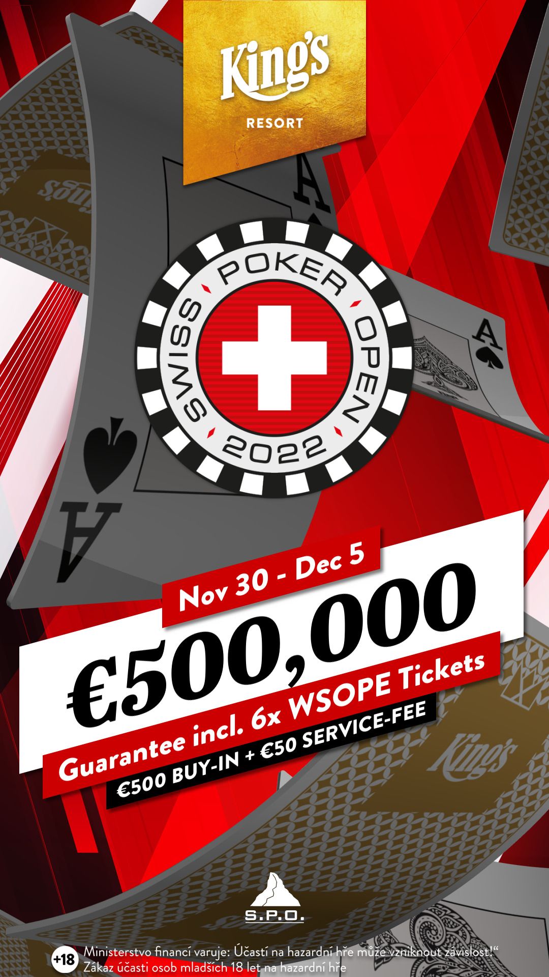 Swiss Poker Open Nov/Dezember 22
